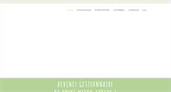 Desktop Screenshot of creer-sa-creche.com